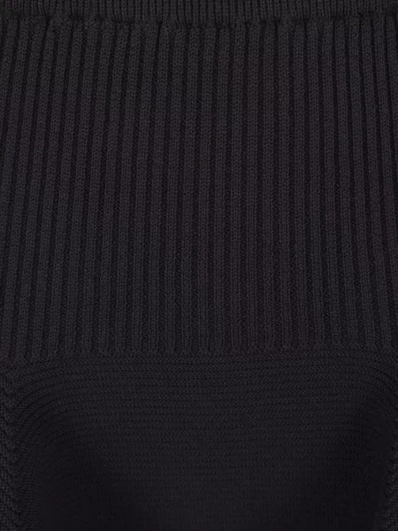 Spódnica Cfcl dzwony prążkowana czarna