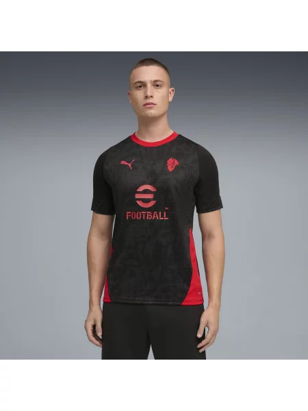 Koszulka treningowa AC Milan czarna
