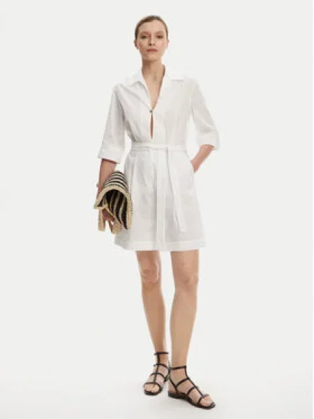 Max Mara Beachwear Overal Canard bílá
