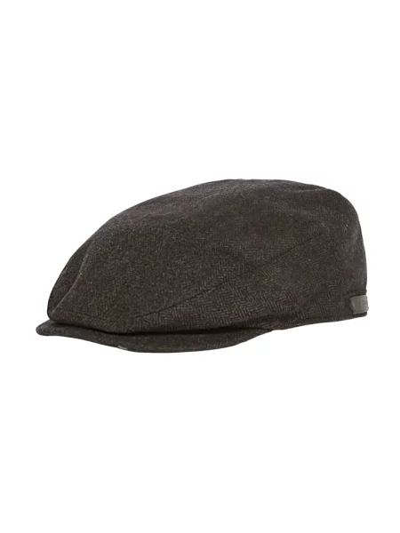 Kaszkiet z wzmocnionym daszkiem Barbour brązowa