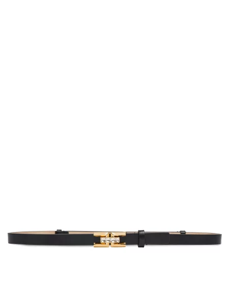 Ремень Elisabetta Franchi с ремешками черный