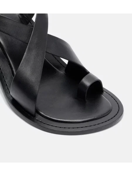 Sandale A.emery din piele negru