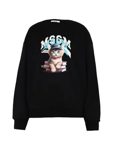 Bluza dziecięca Msgm czarna