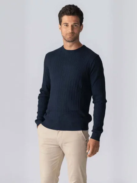 TEESHOPPEN Pulover Pullover bleumarin