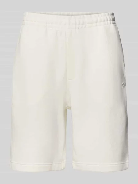 Lacoste szorty dresowe białe