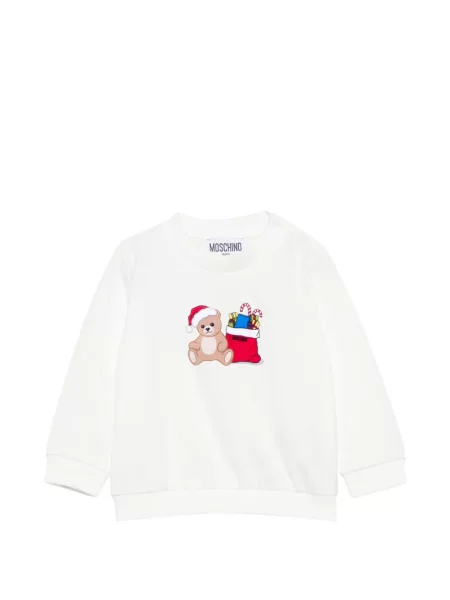 Bluza dziecięca Moschino biała