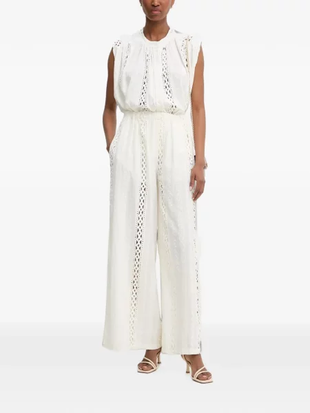Pantaloni Haveone alb