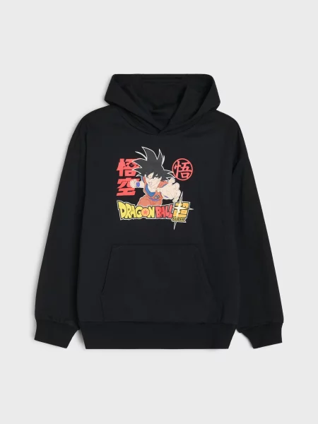 Sinsay Mikina s bavlnou Dragon Ball černá