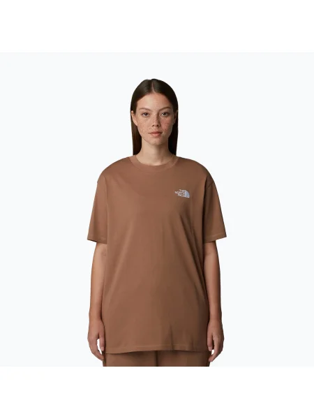 The North Face női Essential Oversize Tee latte póló. Méret: XS barna