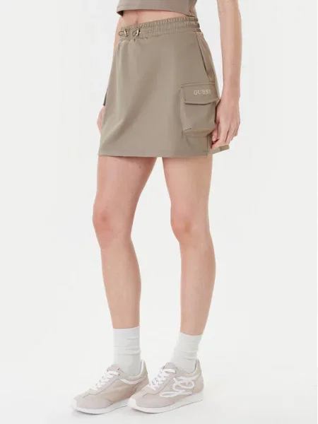 Φούστα mini Guess πράσινο