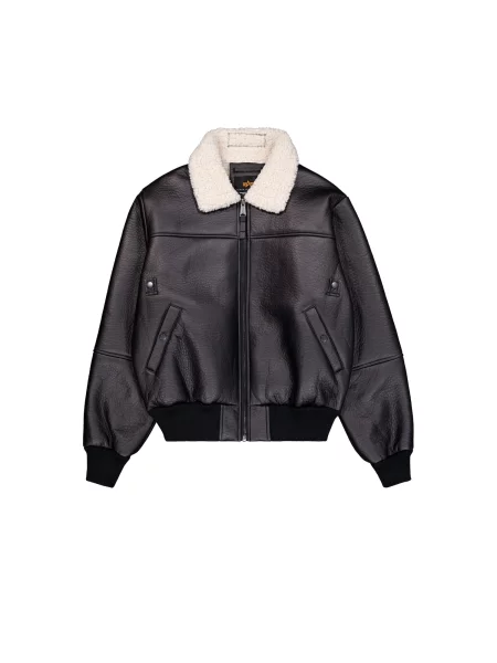 ALPHA INDUSTRIES Χειμερινό μπουφάν Modified κρεμ μαύρο