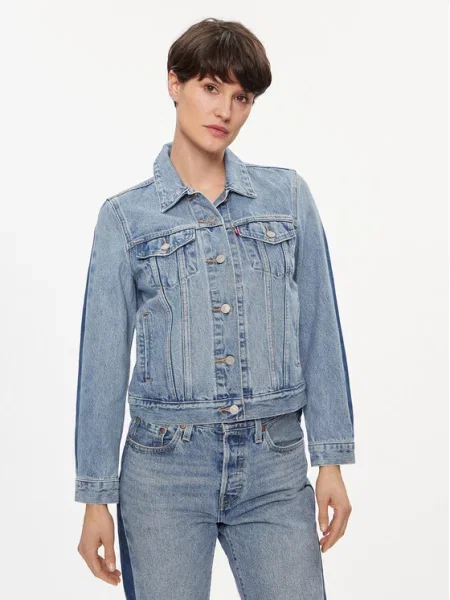 Levi's® Jeansová bunda Original Trucker modrá