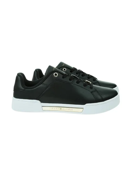 Sneakerși Tommy Hilfiger negru