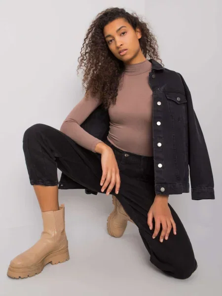 Pantaloni Fashionhunters negru