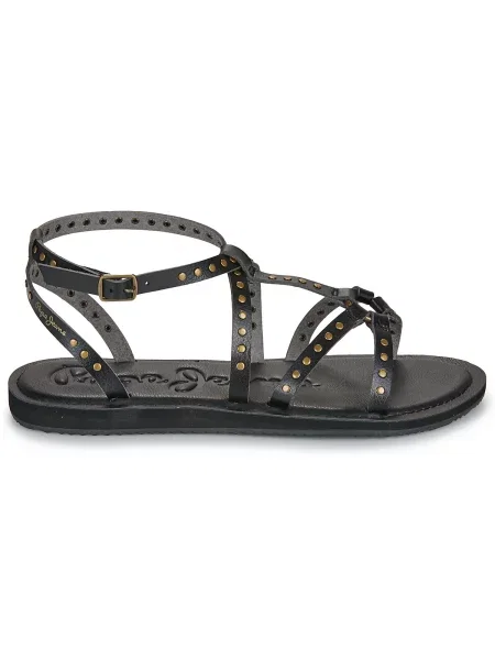 Sandale Pepe Jeans sa šiljcima crna