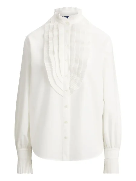 Kratak samt polo majica Polo Ralph Lauren s vezom crna