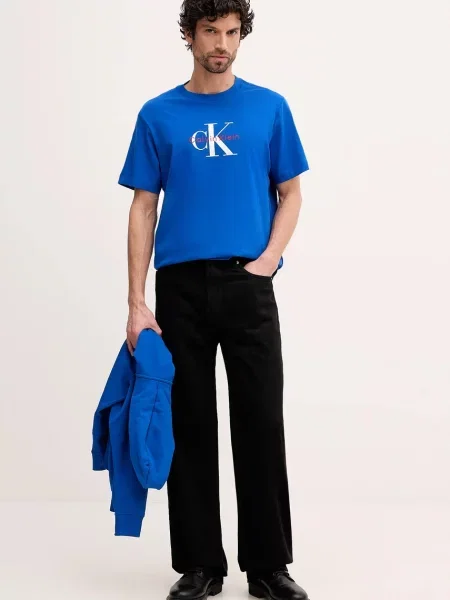 Calvin Klein Jeans tričko modré
