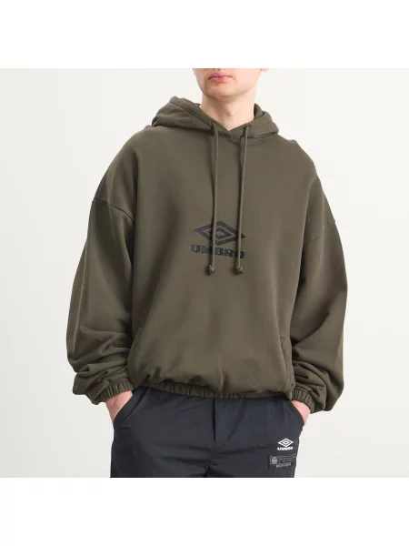 Bluza z kapturem Umbro By Slam Jam oliwkowa