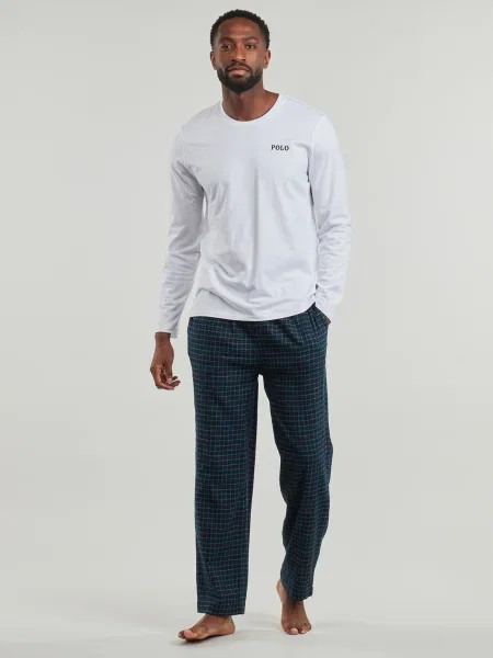 Pijamale Polo Ralph Lauren alb
