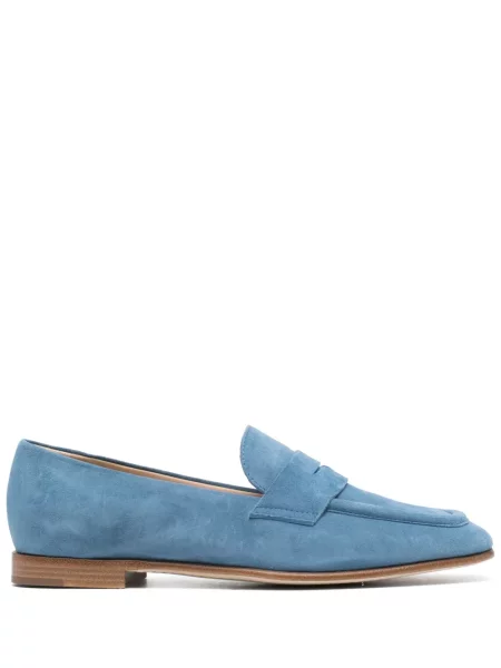 Pantofi loafer Roberto Festa din piele de căprioară albastru
