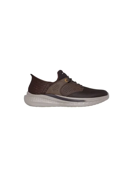 Félcipo Skechers barna