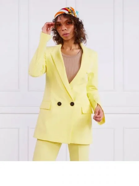 Beatrice B Sacou | Shaped fit galben