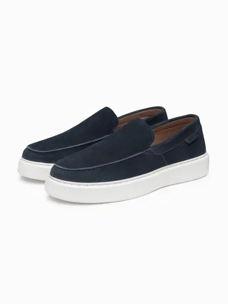 Sneakerși Ombre din piele