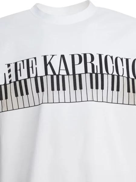Tricou Kapital cu imagine alb