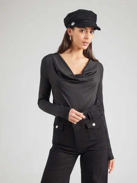ABOUT YOU Tricou body Willa' negru