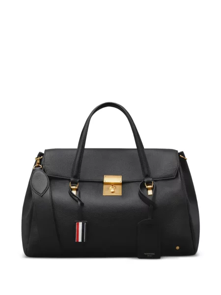 Geantă Thom Browne negru