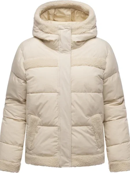 Ragwear Geacă de iarnă Editah lână alb