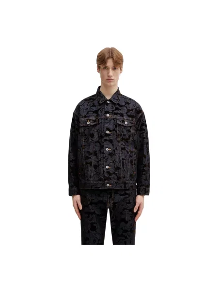 Kurtka jeansowa A Bathing Ape® niebieska