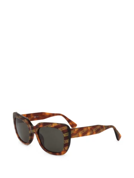 Ochelari de soare Moschino cu imagine maro