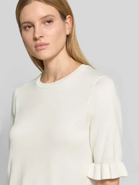 T-shirt o kroju regular fit z mieszanka model Katie' Free/quent