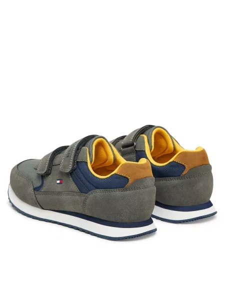 Superge Tommy Hilfiger Low Cut Velcro Sneaker S zelena