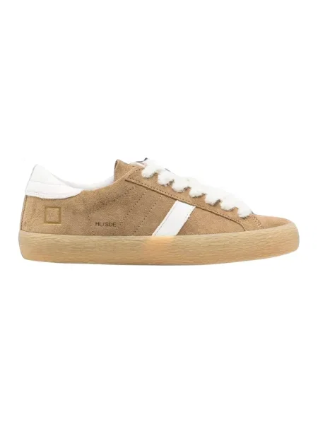 Sneakersy D.a.t.e. zamszowe beżowe