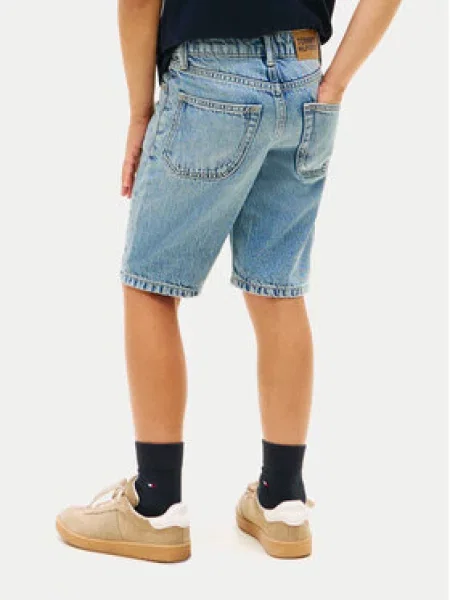 Tommy Hilfiger Farmer rövidnadrág Straight Leg kék