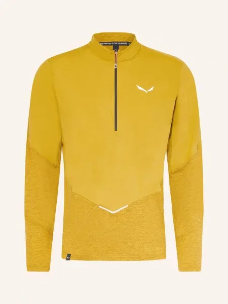 Salewa Bunda Midlayer Pedroc Dry Wind tmavě žlutá