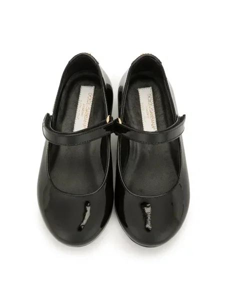 Balerinki dziecięce Dolce And Gabbana czarne
