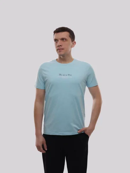 Футболка Trend Line голубая