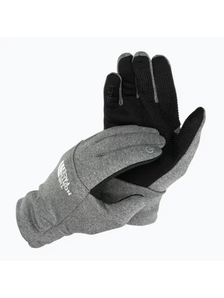 Детски ръкавици за трекинг The North Face Recycled Etip medium grey heather сиво