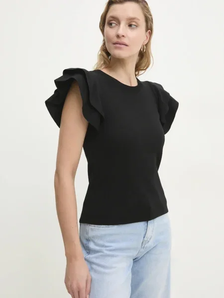 Тениска Answear Lab черно