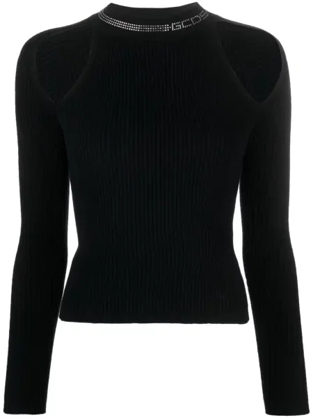 Top Gcds tricotate negru