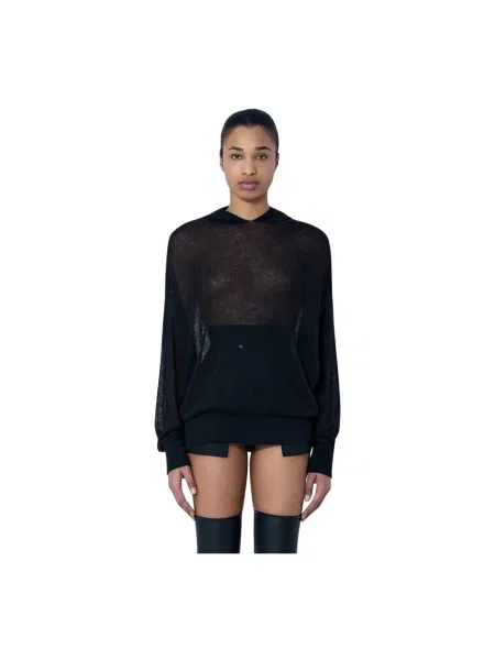 Bluza Rick Owens z siateczki czarna