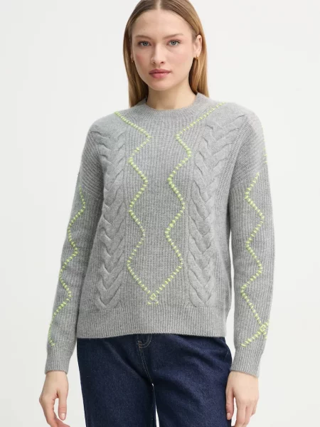 FROM FUTURE pulover de casmir light gri