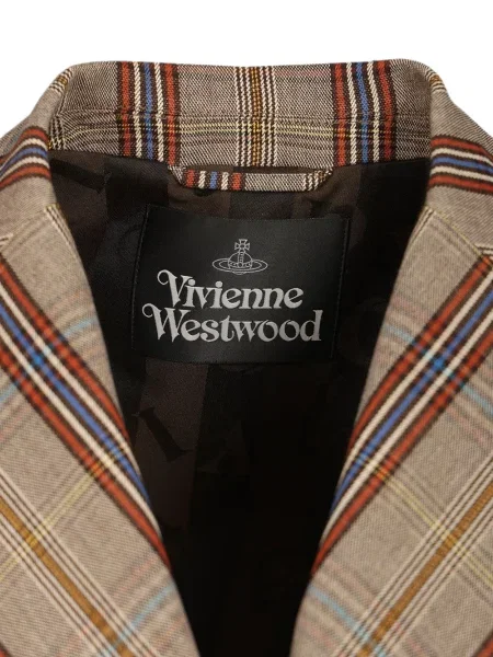 Μπλέιζερ Vivienne Westwood διπλόκουμπα καφέ