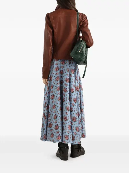 Geanta de piele Dolce & Gabbana maro