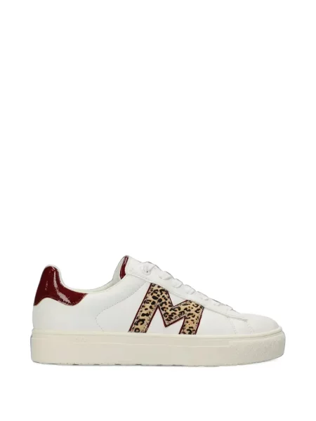 Sneakerși Mexx cu imagine cu model leopard alb