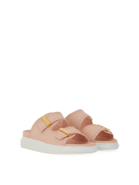 Klapki Alexander Mcqueen różowe