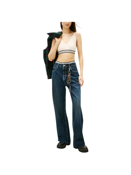 Kardigan Tommy Jeans bílý